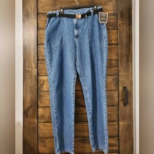 Women's Lee Riveted Jeans Size 18 M